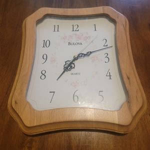 Vintage Bulova wall clock